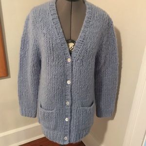 Michael Kors Collection mohair blend cardigan